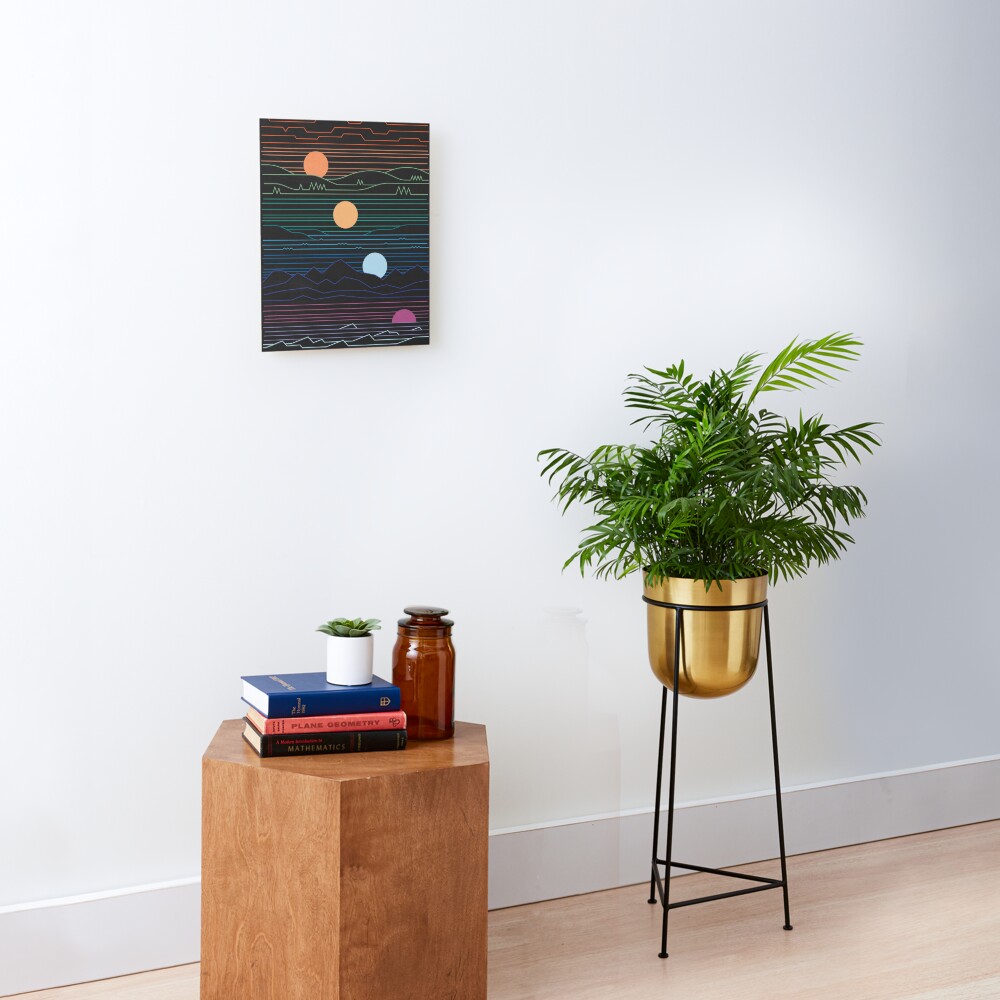 Many Lands Under One Sun Mounted Print