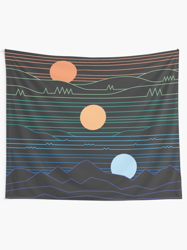 Alternate view of Many Lands Under One Sun Tapestry
