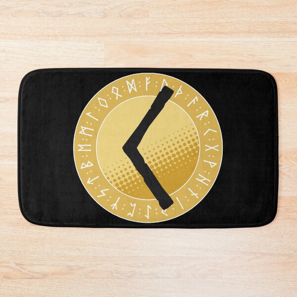 Item preview, Viking Runes and Runic Symbols - Kenaz (Fire) designed and sold by iscaStudioArt.