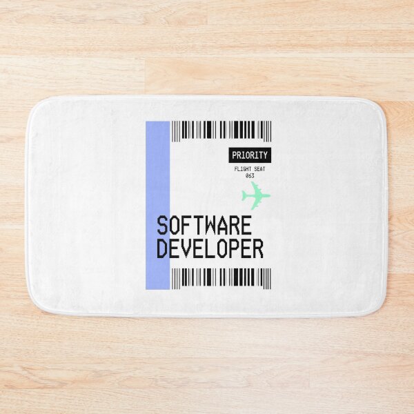 Item preview, PLANE TICKET POCKET DESIGN SOFTWARE DEVELOPER designed and sold by aydapadi.