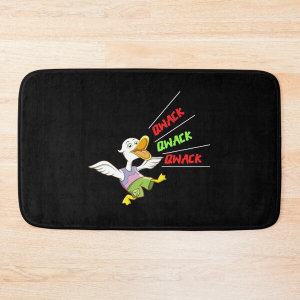 Item preview, Duck sings Qwack Qwack Qwack to funny cartoon sticker, t-shrits and another. designed and sold by pookamon14.
