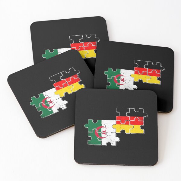 Item preview, Algeria Germany Flag Algerian German designed and sold by max-it-out.