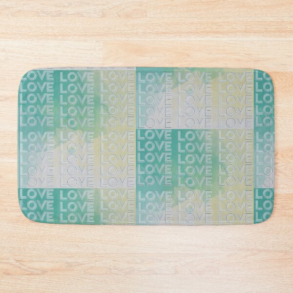 Item preview, love,repeatedly Lettering,green colored painting designed and sold by zzzozzo.