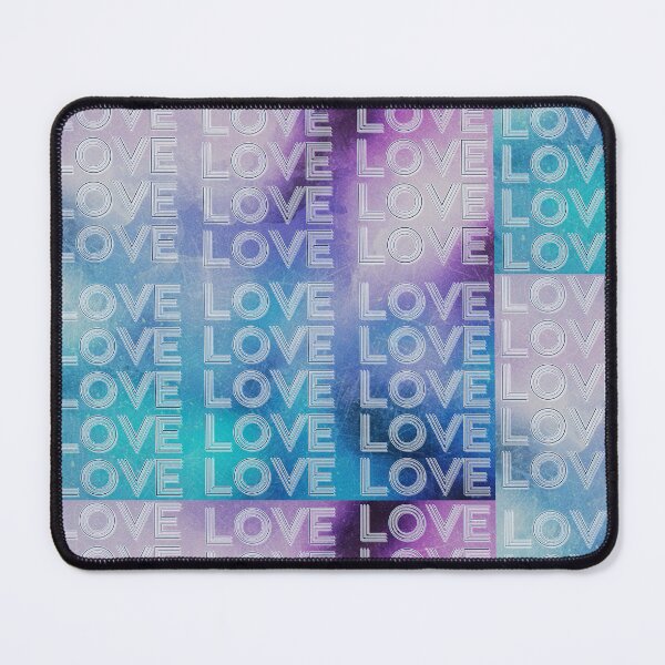 Item preview, love,repeatedly Lettering,blue colored painting designed and sold by zzzozzo.