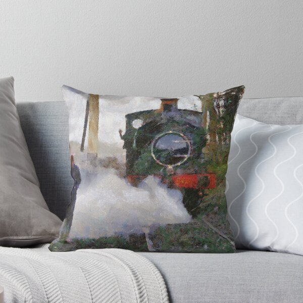 Item preview, Engineer walking through steam from locomotive, East Somerset Railway, Shepton Mallet, UK designed and sold by buttonpresser.