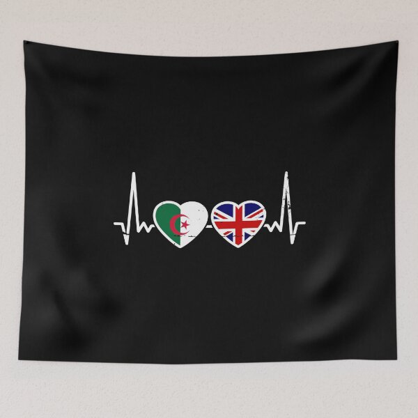 Artikelvorschau, Algerien Großbritannien Flagge Algerisch Britisch entworfen und verkauft von max-it-out.