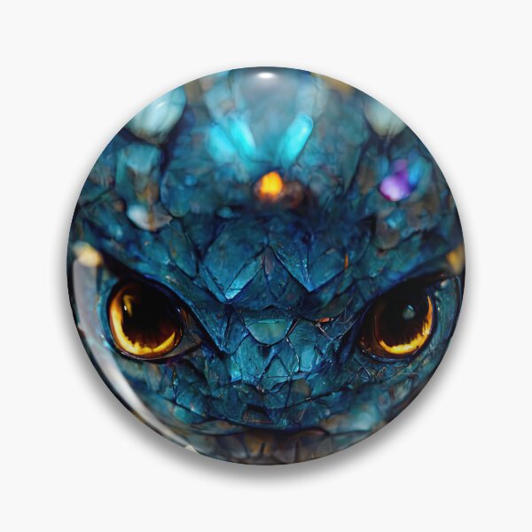 Item preview, Blue Crystal Dragon with Beautiful Eyes designed and sold by LividPhoto.