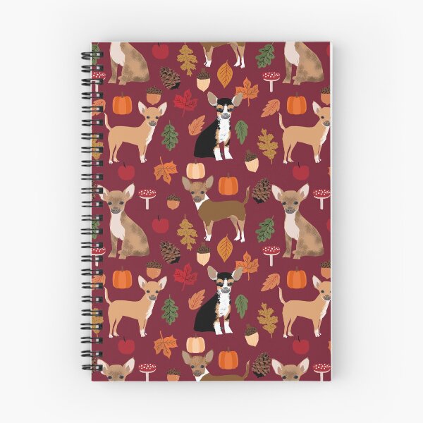 Item preview, Chihuahua autumn fall dog breed pet portrait acorn pumpkin  designed and sold by PetFriendly.