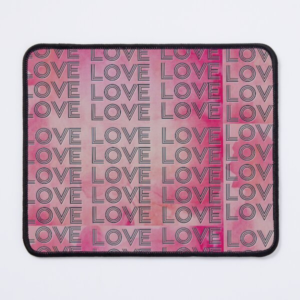 Item preview, love,repeatedly Lettering,pink colored painting designed and sold by zzzozzo.