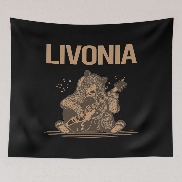Item preview, Bear With Guitar Livonia designed and sold by hurseslossb.
