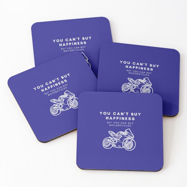 Item preview, You Can't Buy Happiness But You Can Buy Motorcycles designed and sold by HBVinyls.