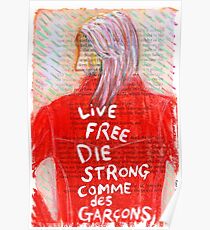 Live Free Stirb stark Poster