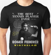 Roger Federer The Best Tennis Player Unisex T-Shirt