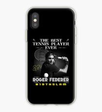Roger Federer The Best Tennis Player iPhone Case