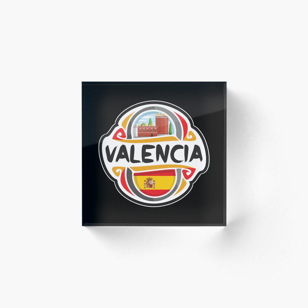 Vista previa del artículo con la obra «Bloque acrílico», diseñado y vendido por TeeHome.