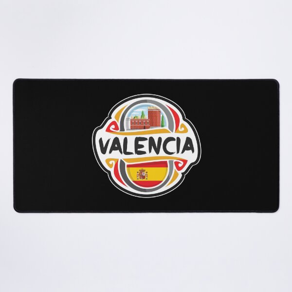 Item preview, Valencia Spain Flag Badge Travel Souvenir Stamp designed and sold by TeeHome.