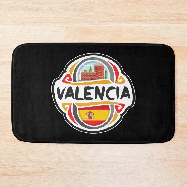 Item preview, Valencia Spain Flag Badge Travel Souvenir Stamp designed and sold by TeeHome.