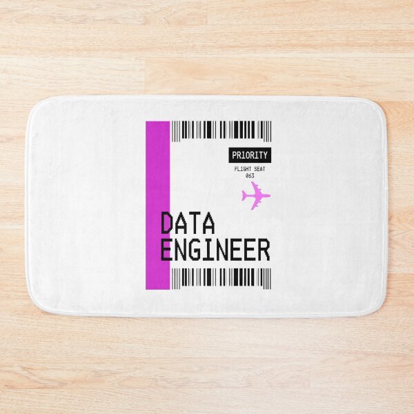 Item preview, PLANE TICKET POCKET DESIGN DATA ENGINEER designed and sold by aydapadi.