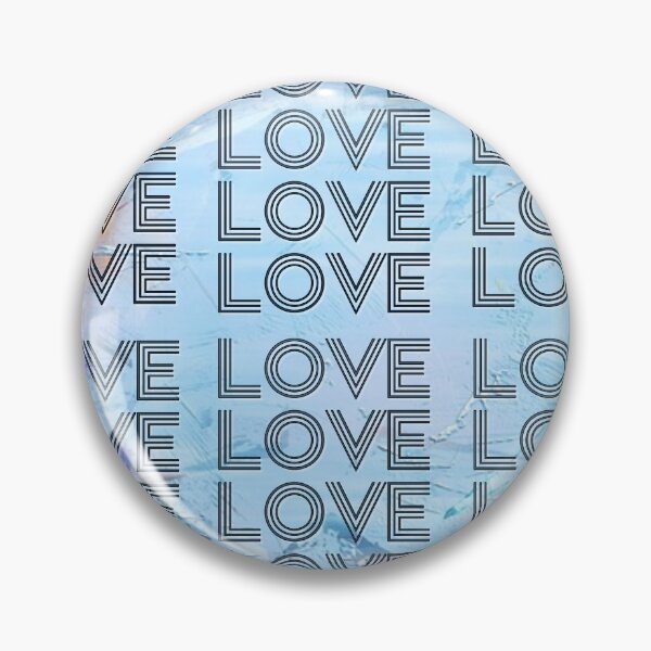 Item preview, love,repeatedly Lettering,blue colored painting designed and sold by zzzozzo.