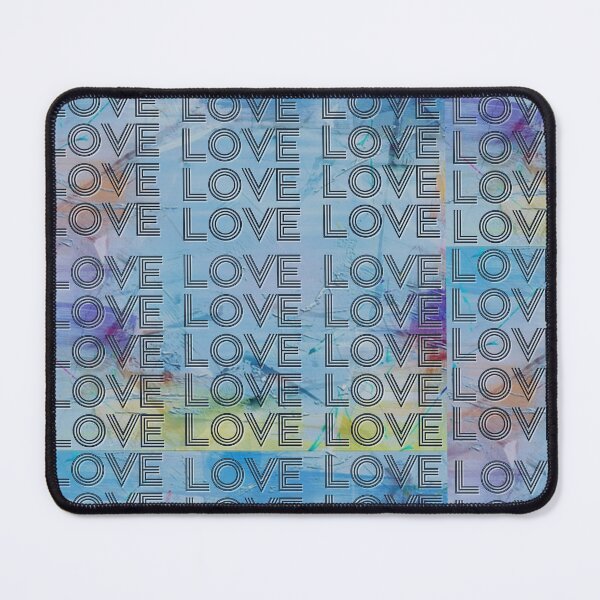 Item preview, love,repeatedly Lettering,blue colored painting designed and sold by zzzozzo.