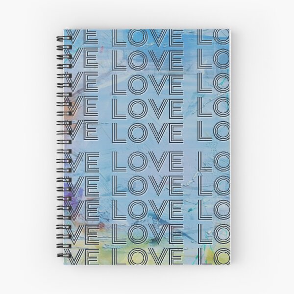 Item preview, love,repeatedly Lettering,blue colored painting designed and sold by zzzozzo.