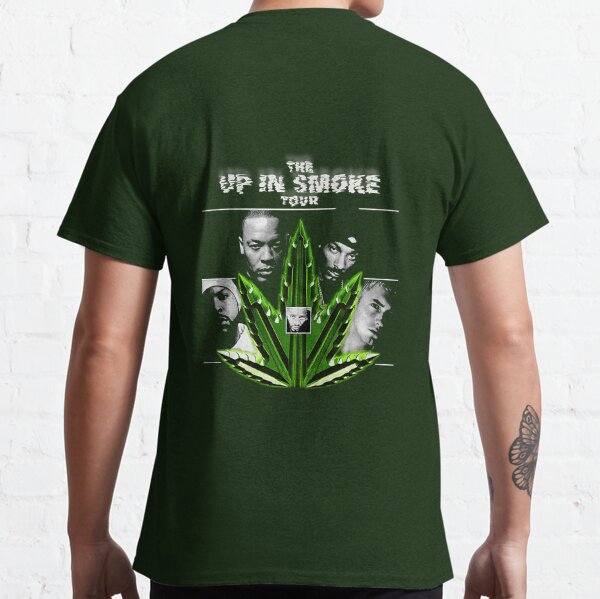 Up in Smoke Tour Dre Snoop Hip Hop Rap Vintage Replica T-Shirt