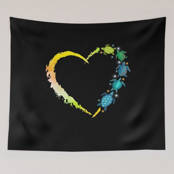 Item preview, Sea Turtle Heart Animal Lover designed and sold by decentwearstore.