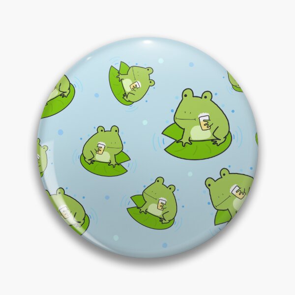 Item preview, Cheers Kanpai Beer Fogg Cute Kawaii Funny Meme Animal Art - Pattern designed and sold by Marinaaa010.