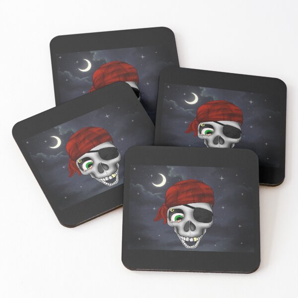 Item preview, pirate skull designed and sold by theonlineinn.