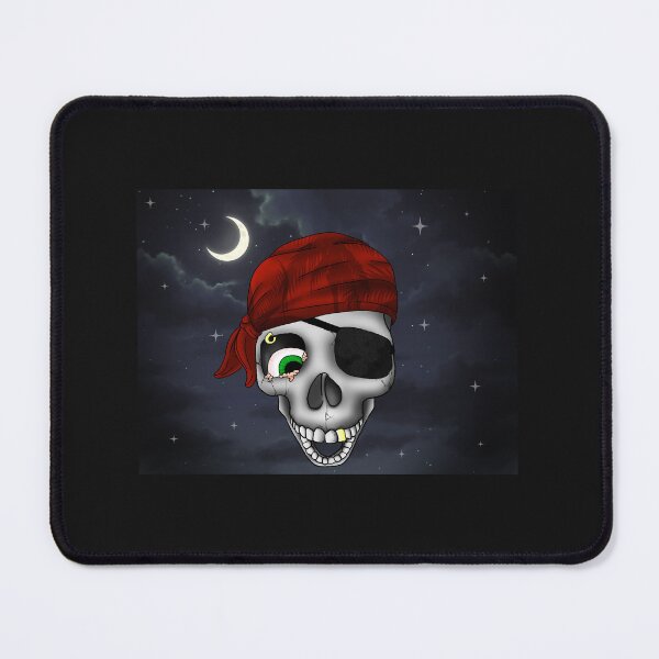 Item preview, pirate skull designed and sold by theonlineinn.