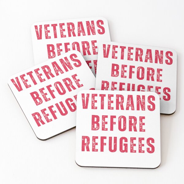 Item preview, veterans before refugees designed and sold by Wonka ⭐⭐⭐⭐⭐.