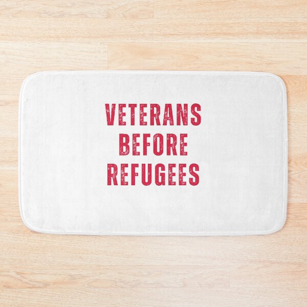 Item preview, veterans before refugees designed and sold by Wonka ⭐⭐⭐⭐⭐.