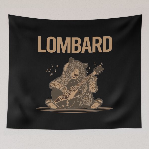 Item preview, Bear With Guitar Lombard designed and sold by hurseslossb.
