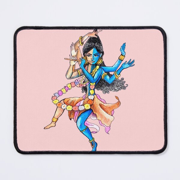 Item preview, "Krishna's dance" - Indian Art designed and sold by ArtProvocation.