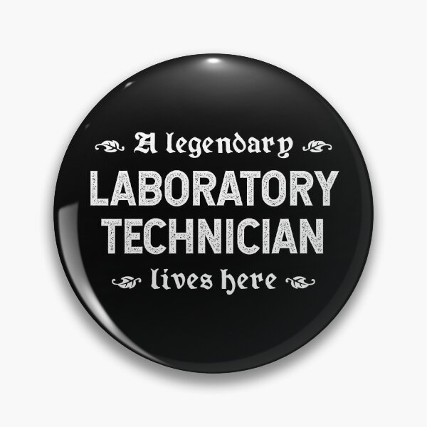 Item preview, A Legendary Laboratory Technician Lives Here designed and sold by TimespunThreads.