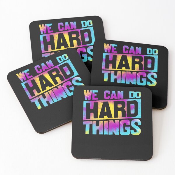 Item preview, We Can Do Hard -Things Teacher Back to School  designed and sold by hadlamcom.