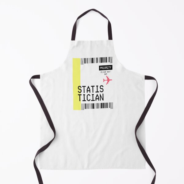 Item preview, PLANE TICKET POCKET DESIGN STATISTICIAN designed and sold by aydapadi.
