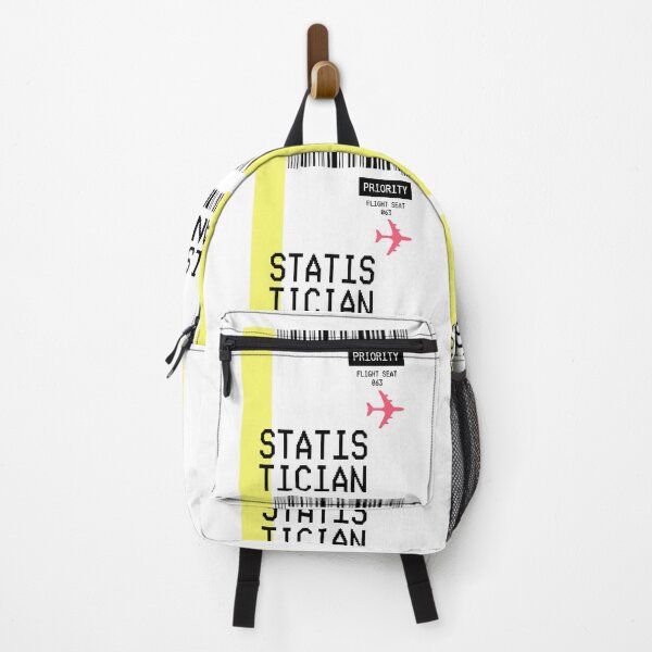 Item preview, PLANE TICKET POCKET DESIGN STATISTICIAN designed and sold by aydapadi.