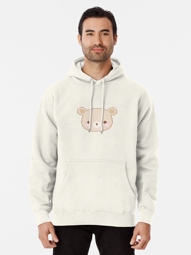 teddy bear pastel hoodie