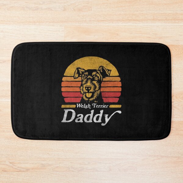 Item preview, Retro Vintage Welsh Terrier Daddy designed and sold by More Cute Dogs.