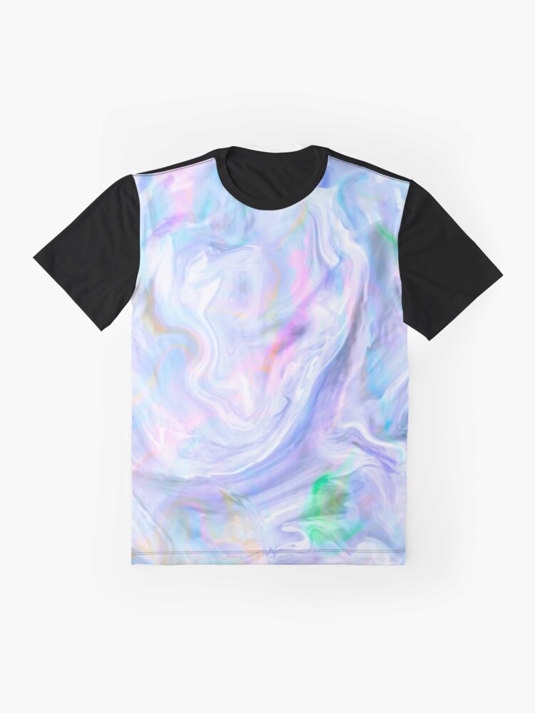 holographic graphic tee