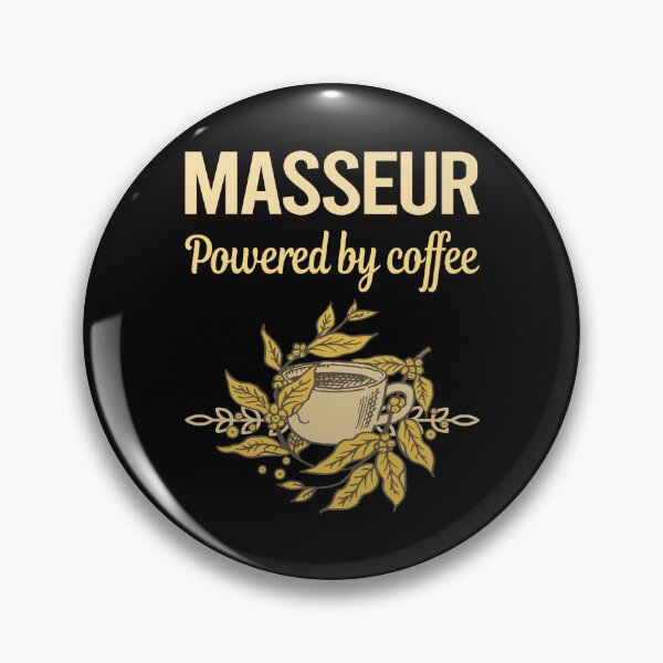 Item preview, Powered By Coffee Masseur designed and sold by cossinulsesj.