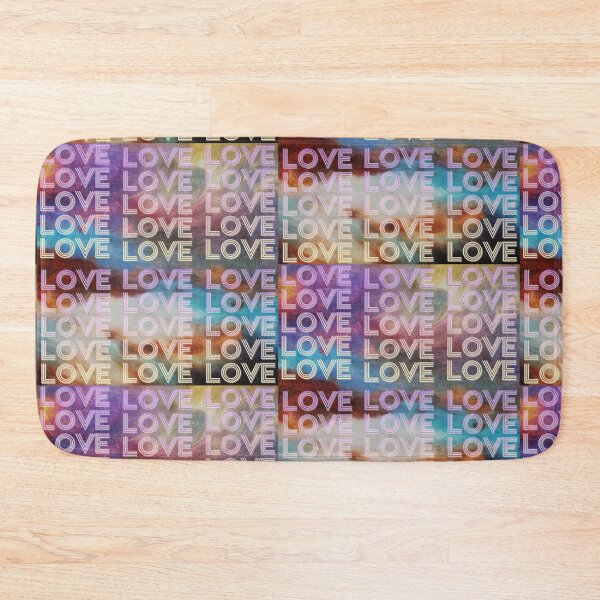 Item preview, love,repeatedly Lettering,violet, various colored painting,violet, purple designed and sold by zzzozzo.
