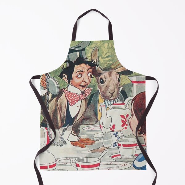 Artikelvorschau, Alice, The March Hare, The Dormouse und The Mad Hatter at The Tea Party, illustriert von Charles Robinson entworfen und verkauft von LoveSeasonz.