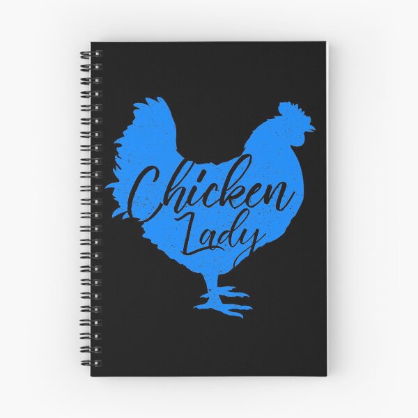Item preview, Chicken Lady Shirt for Women Blue designed and sold by threadsmonkey.