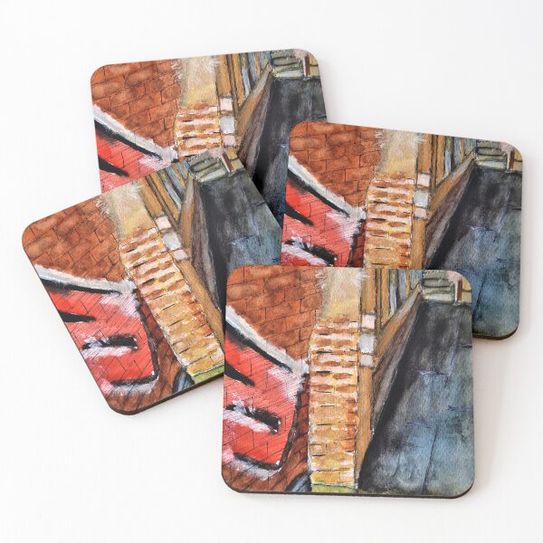 Item preview, Ottensen Street Scene designed and sold by GreatAukArt.