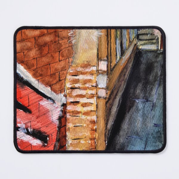 Item preview, Ottensen Street Scene designed and sold by GreatAukArt.