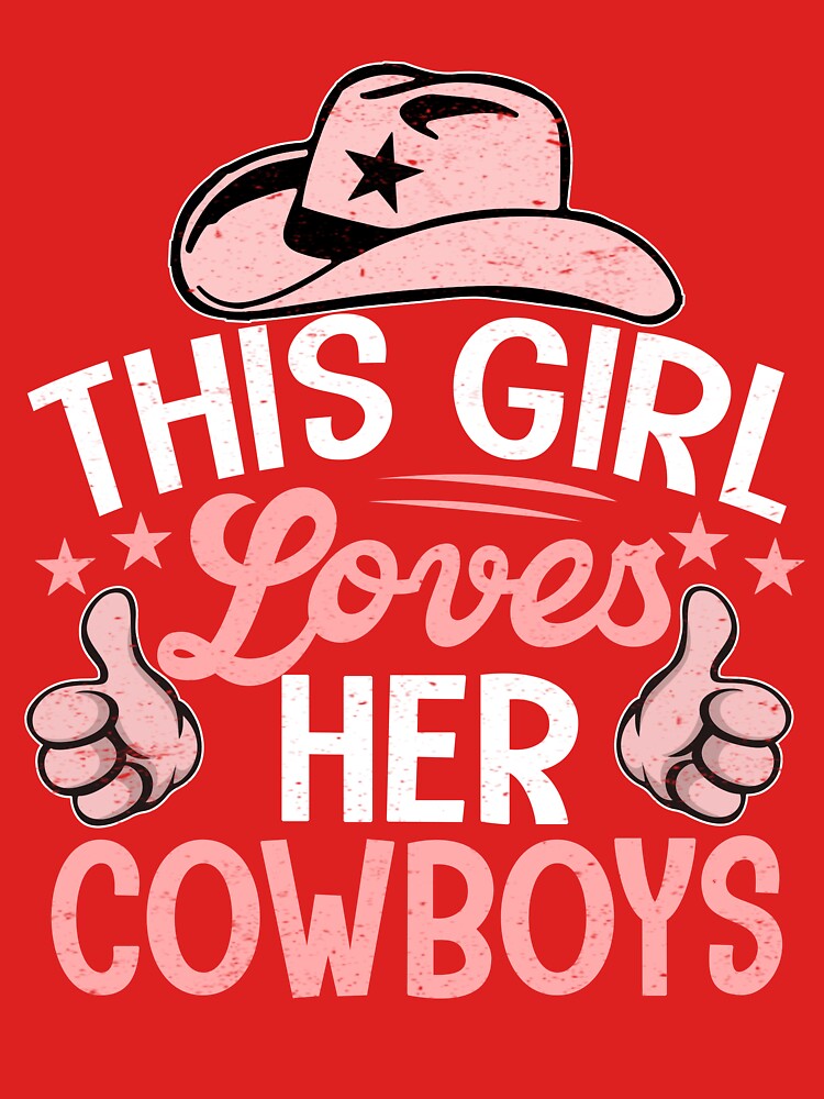 This Girl Loves, her, cowboys Shirt