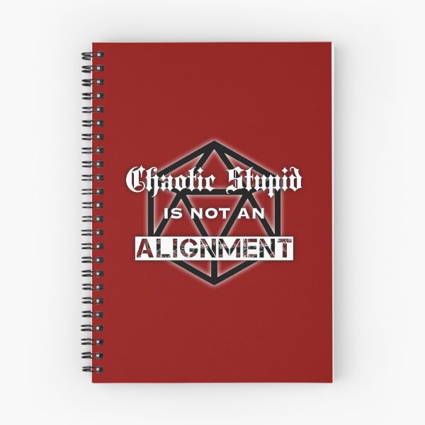 Item preview, Chaotic stupid is not an alignment (2) designed and sold by DotorEaon.