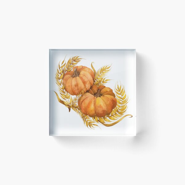Item preview, Watercolor Fall Pumpkin designed and sold by MicsPics.